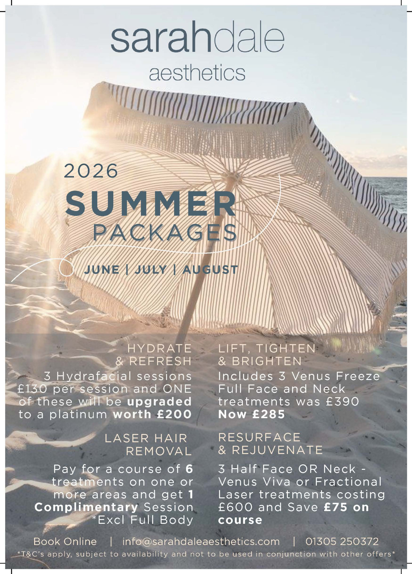 Image 1 from Summer Offers 2026 | Sarah Dale Aesthetics
